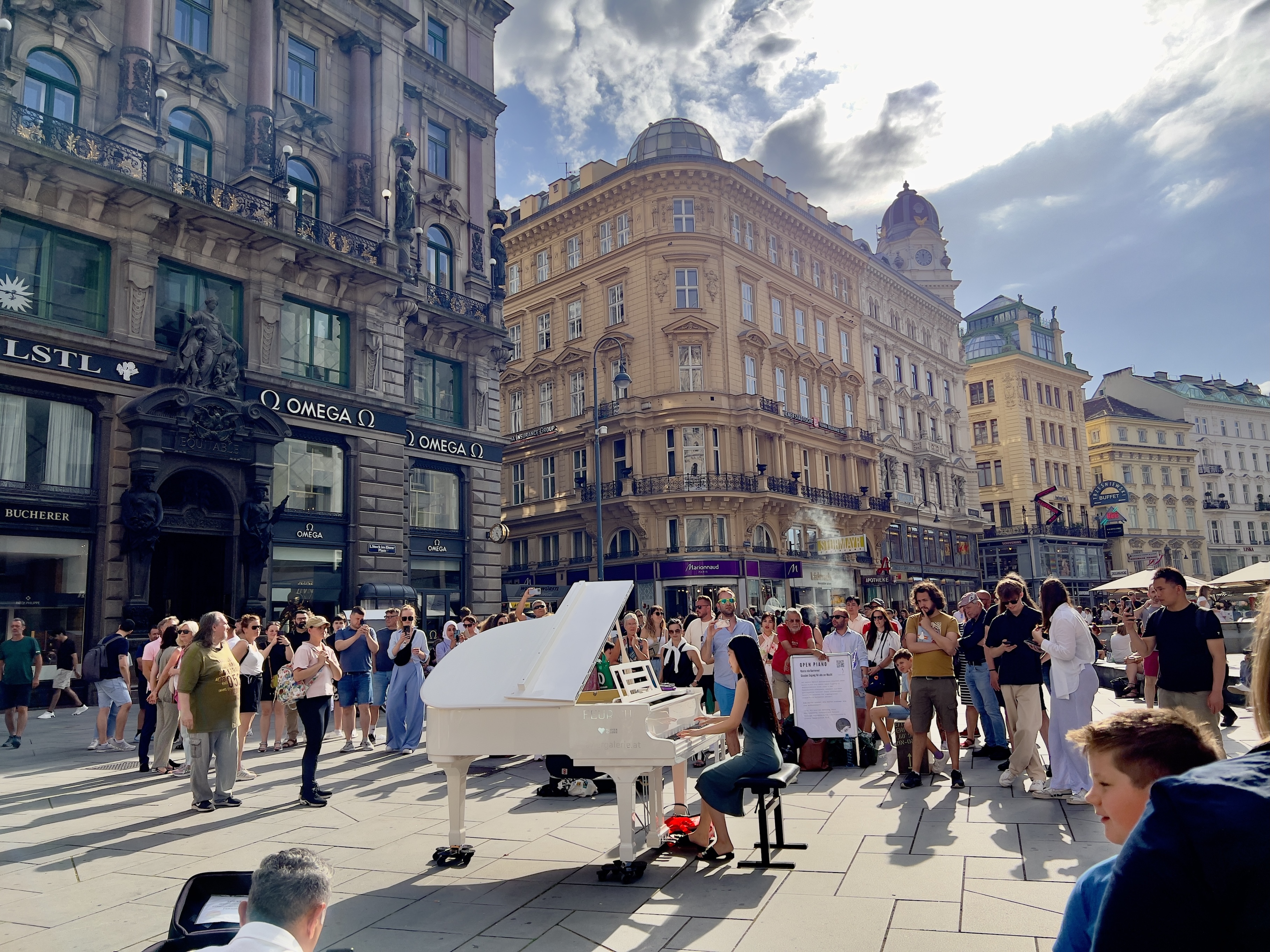 The city centre of Vienna